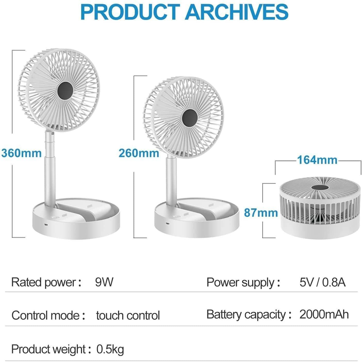 Aura Venti TurboTwist – The Ultimate Portable Table Fan for Powerful Cooling 💨❄️